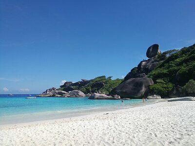 Donald Duck Bay (Ao Guerk), Similan Islands, Thailand