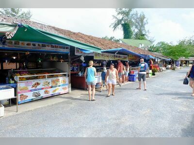 Bang Niang Market, Phang Nga, Thailand