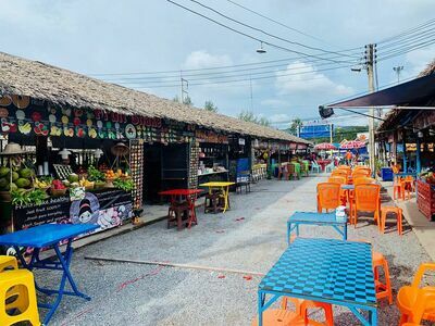 Bang Niang Market, Phang Nga, Thailand