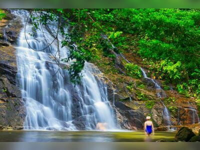 Chong Fah Waterfall, Phang Nga, Thailand