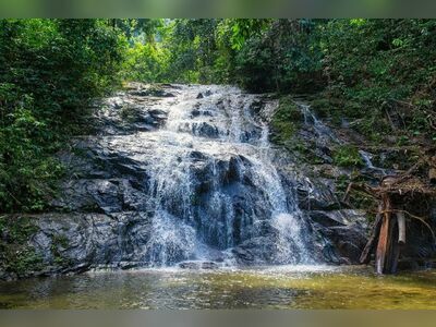 Chong Fah Waterfall, Phang Nga, Thailand