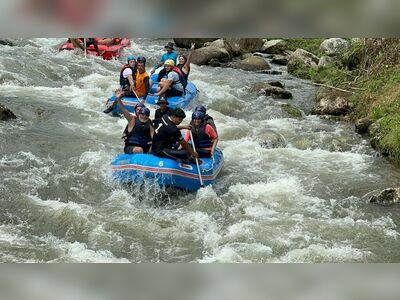 Rafting on Song Phraek River, Phang Nga, Thailand
