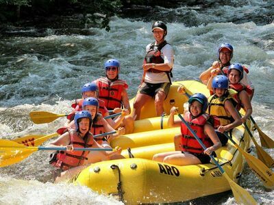 Rafting on Song Phraek River, Phang Nga, Thailand