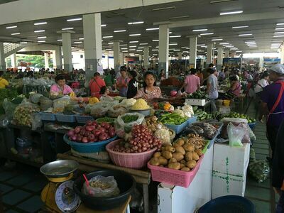 Talad Yai (Big Market), Ubon Ratchathani, Thailand