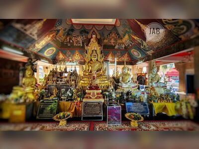 Wat Phra That Khlang Nam, Nong Khai, Thailand