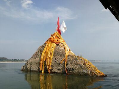 Wat Phra That Khlang Nam, Nong Khai, Thailand
