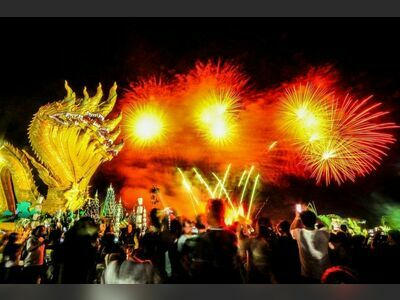 Naga Fireball Festival, Nong Khai, Thailand