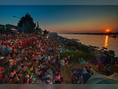 Naga Fireball Festival, Nong Khai, Thailand