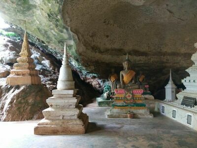 Suwankuha Temple (Monkey Cave Temple), Phang Nga, Thailand