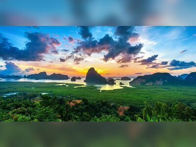 Samet Nangshe Viewpoint, Phang Nga, Thailand