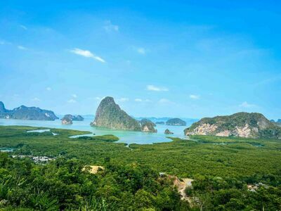 Samet Nangshe Viewpoint, Phang Nga, Thailand
