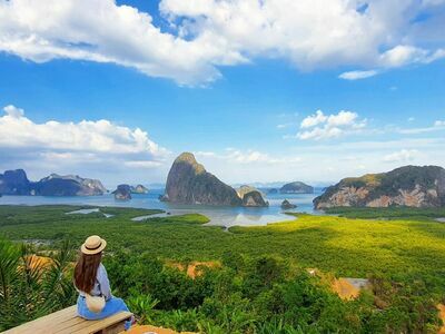 Samet Nangshe Viewpoint, Phang Nga, Thailand