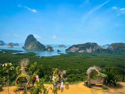 Samet Nangshe Viewpoint, Phang Nga, Thailand