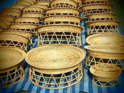 Ban Buthom Basketry Village, Surin, Thailand