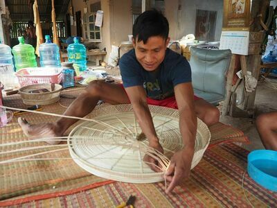 Ban Buthom Basketry Village, Surin, Thailand