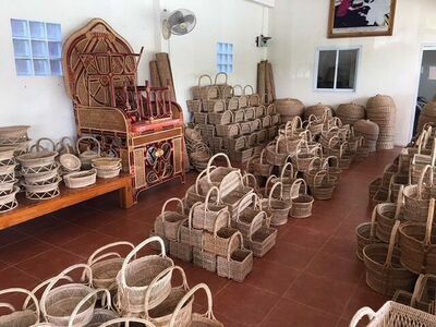 Ban Buthom Basketry Village, Surin, Thailand