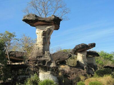 Pha Taem National Park, Ubon Ratchathani, Thailand