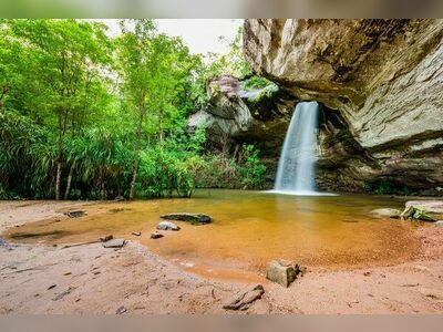 Namtok Saeng Chan (Moonlight Waterfall), Ubon Ratchathani, Thailand