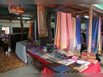 Silk Weaving Villages (Ban Tha Sawang), Surin, Thailand