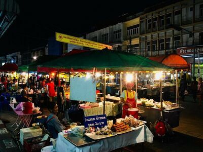 Night Bazaar, Surin, Thailand