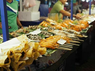 Thong Sala Night Market, Koh Phangan, Thailand