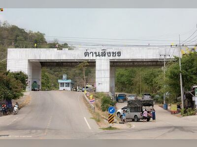 Dan Singkhon Border Market, Prachuap Khiri Khan, Thailand