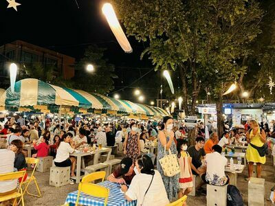 Prachuap Khiri Khan Night Market, Prachuap Khiri Khan, Thailand
