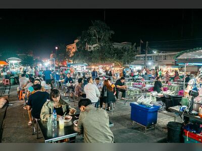 Prachuap Khiri Khan Night Market, Prachuap Khiri Khan, Thailand