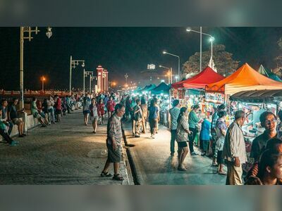 Prachuap Khiri Khan Night Market, Prachuap Khiri Khan, Thailand