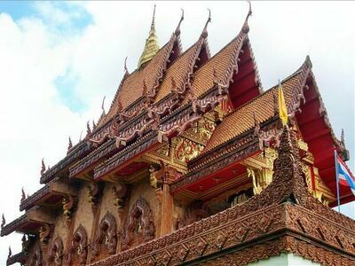 Wat Phu Khao Kaeo, Sakon Nakhon, Thailand