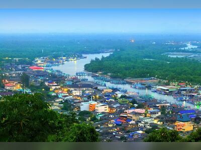 Chumphon Estuary, Chumphon, Thailand