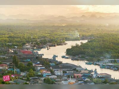 Chumphon Estuary, Chumphon, Thailand
