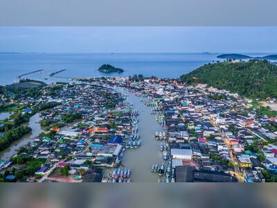 Chumphon Estuary, Chumphon, Thailand