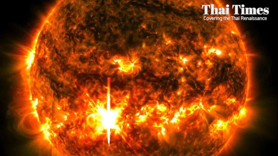 Earth Faces Severe Geomagnetic Storm from Solar Flare - Thai Times