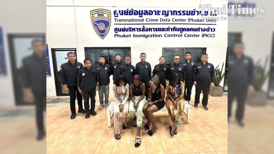 Four Africans Arrested for Prostitution in Phuket - Thai Times