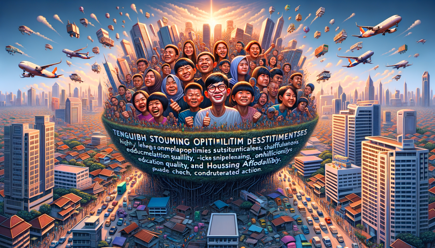 Optimism Among Thai Youth Despite Social Challenges