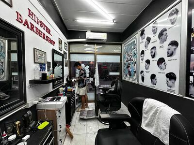 hipster barber shop