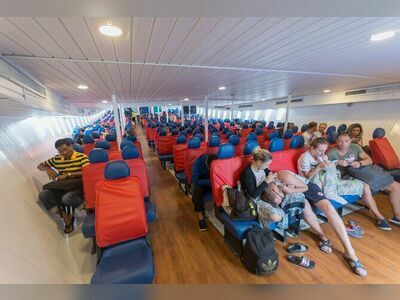 Ferry from Phi Phi Islands to Phuket with Dropoff Service by Royal Jet Cruiser