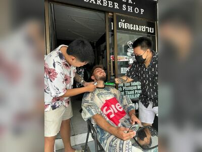 hipster barber shop