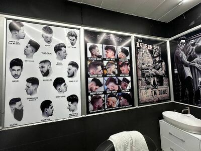 hipster barber shop
