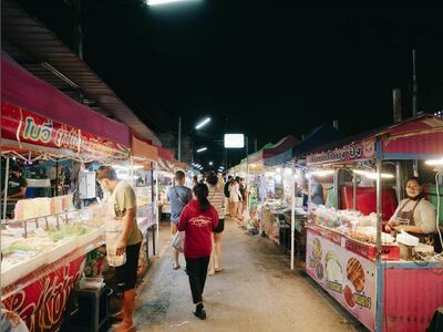 The Kanchanaburi Night Market