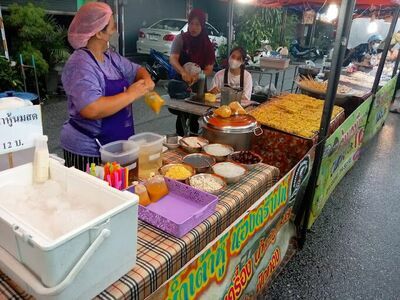 Trang Railway Station Walking Street
