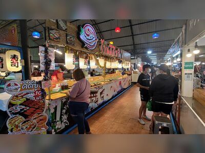 The Udon Thani Train Night Market