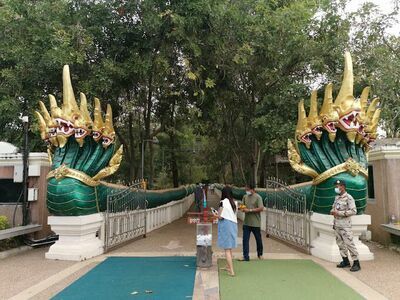 Kham Chanod and the Naga King Palace