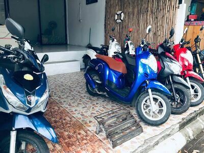 Benz Motorbike Rental on Koh Samet