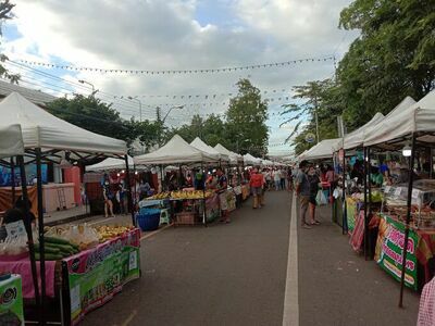 Sror Kraw Walking Street Buriram