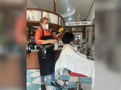 New hairstyle loei