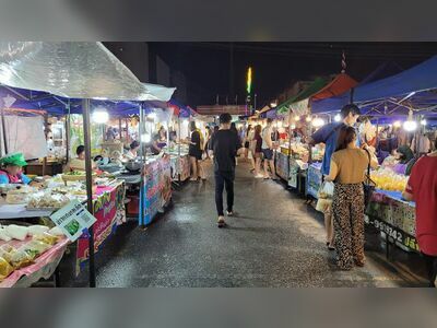 Trang Railway Station Walking Street