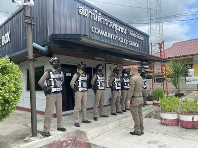 Community Police Station (Koh Bang) Behind Buriram Railway Station, Mueang District
