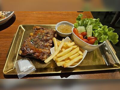 Dreamer Burger Steak Pasta